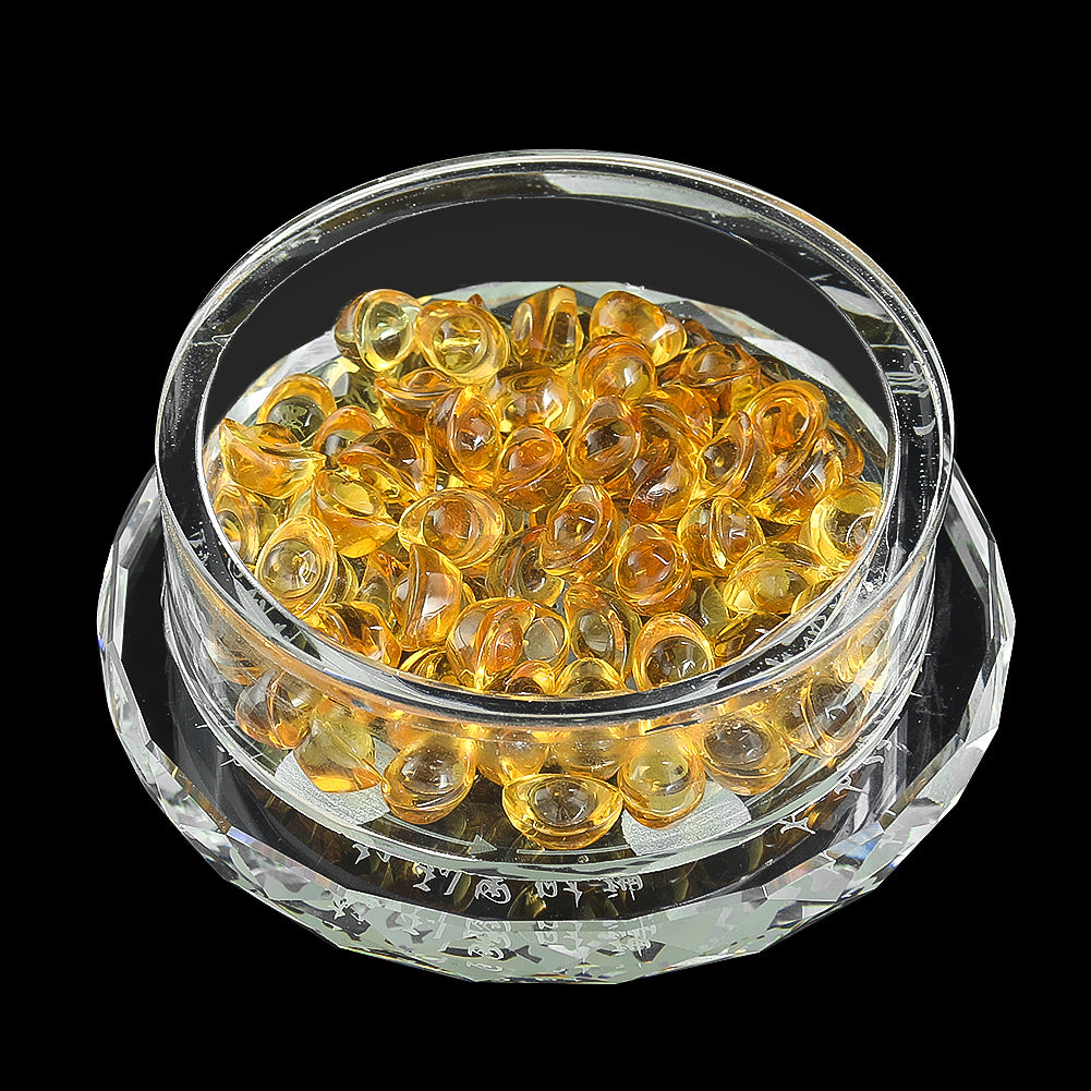 Feng Shui Five Element Wealth Figurine Collectibles Lucky Fortune Prosperity Crystal Ingot glass Craft Paperweight Home Decor