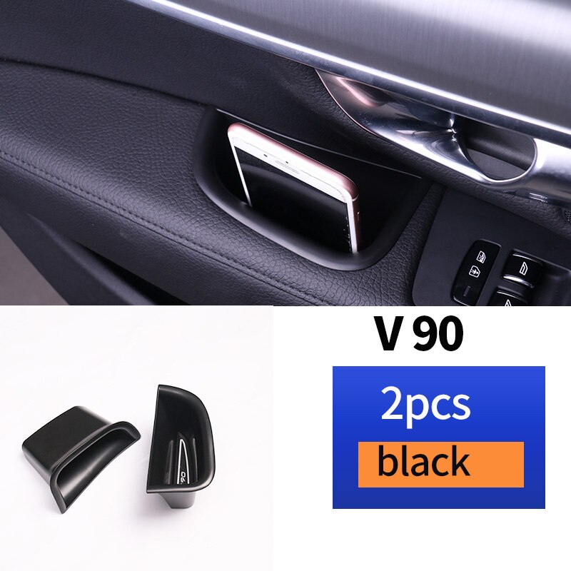 Car Accessories for volvo s90 v90 v90CC car storage box door storage box Car Armrest Box 2016 2017 2017 2019 2020 2021 2022