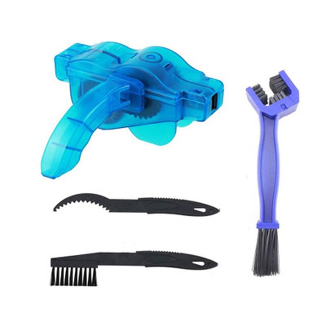 CYLION Bike Cleaning Motorcycle Chain Cleaner Bicycle Tool Kits Tire Brushes Road MTB Cleaning Gloves Chain Tool Cleaners Sets