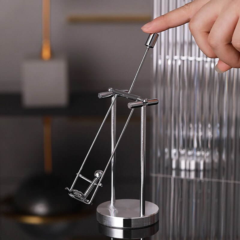 Kinetic Art Swing Balance Perpetual Motion Desk Toy Anxiety Fidget Stress Relief For Adults Juguete Para Aliviar El Estrés