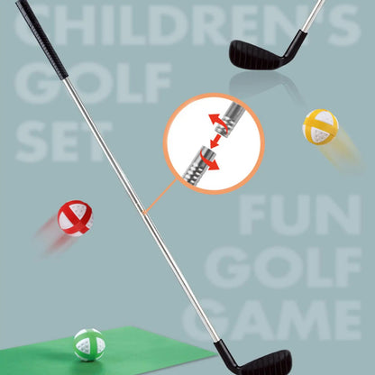 Golf Chipping Game Golf Chipping Battle Game With Hitting Mat Sticky Practice Mat With Club Putting Green Training Equipment For
