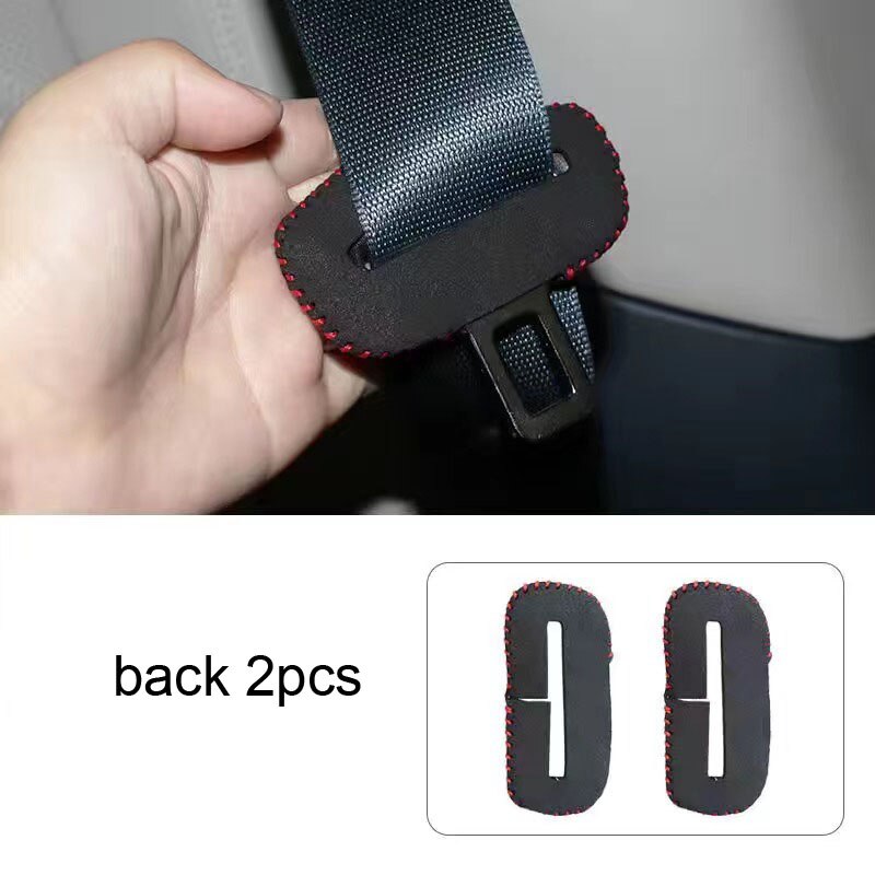 For volvo xc60 xc90 S90 V90CC S60 V60CC V40 S80 XC40 xc70 v50 c40 flip fur safety belt buckle protection cover Car accessories