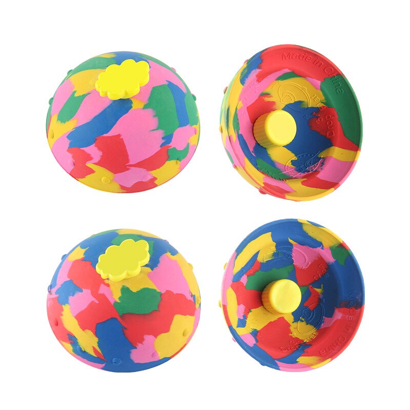 Rubber Bouncing Bowl Fidget Toy Balle Anti Stresses Juguetes Para Aliviar La Ansiedad Brinquedos Para Alívio Do Estresse