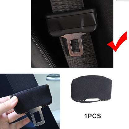 car accessories For tesla Model 3/y Car Seat Belt Buckle Clip Protector Car styling Safety belt buckle sleeve