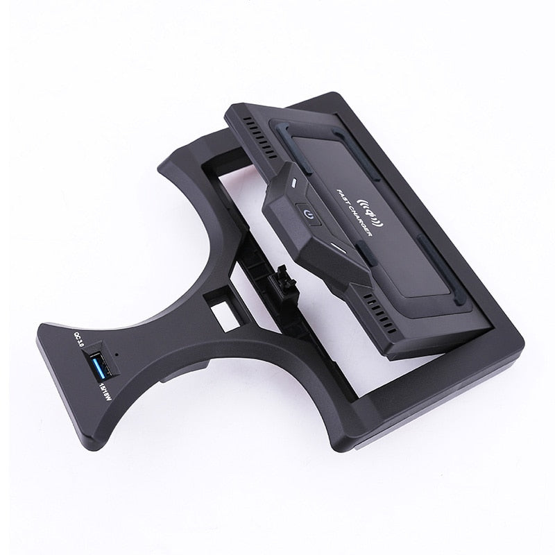 FOR BMW 3 Series G20 G28 4 Series With NFC Card Key Car Wireless Charger Fast Phone Charging Plate Accessories 2020 2021 FOR LHD