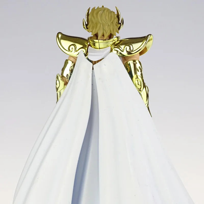 CS Model Saint Seiya Myth Cloth EX Leo/Lion Aiolia 24K With Phoenix Ikki Head Gold Knights of the Zodiac Action Figure In Stock