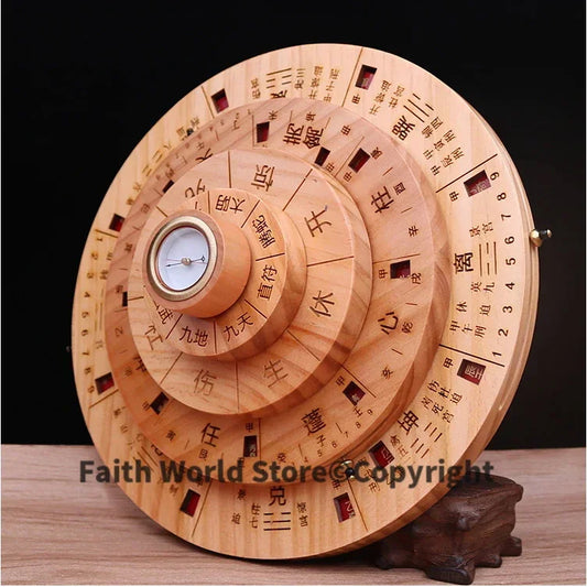 Geomantic master tool efficacious YANG Qimen escape armour transit chart destiny fortune-telling Peach wood FENG SHUI LUO PAN