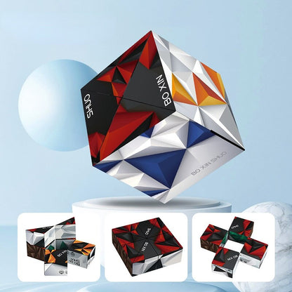 New Infinity Magic Cube Children Anti Stress Puzzle Fingertip Toy Kids Decompression Sensory Toys Variety Folding Cube