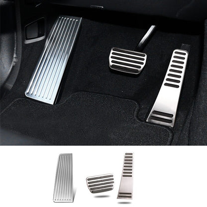 Car Accelerator Brake Pedal Footrest Pedal Plate Cover For Volvo XC60 XC90 S90 v90 s60 v60 xc40 Accessories 2022