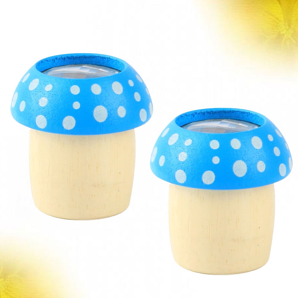 2 PCS Monoculars Childrens Kaleidoscope Images Brain Toy High End Baby Mushroom Toys Educational Toddler