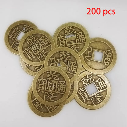 Chinese Coins, 2026 New Year Feng Shui Coins I-Ching Ornament for Wealth and Good Luck Fortune I-Ching