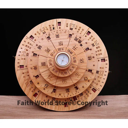 Geomantic master tool efficacious YANG Qimen escape armour transit chart destiny fortune-telling Peach wood FENG SHUI LUO PAN