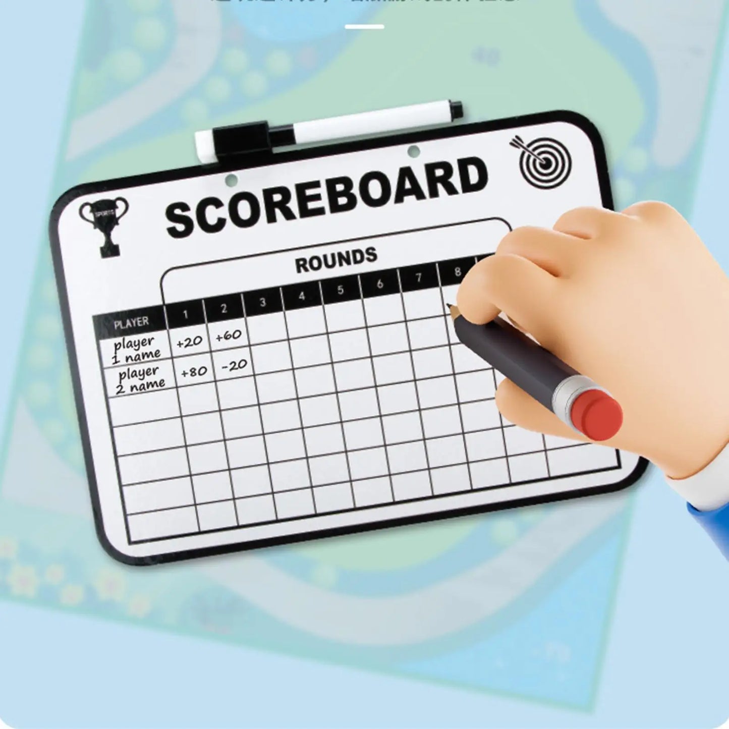 Golf Chipping Game Golf Chipping Battle Game With Hitting Mat Sticky Practice Mat With Club Putting Green Training Equipment For