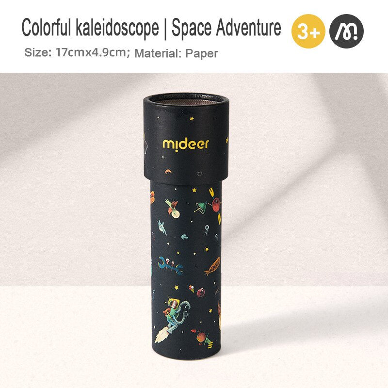 Mideer Rotating Colorful Kaleidoscope Parent-child Interactive Educational Toys Classic Nostalgic Science Experiment Toys Gifts