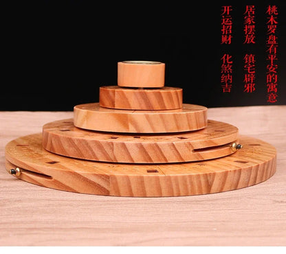 Geomantic master tool efficacious YANG Qimen escape armour transit chart destiny fortune-telling Peach wood FENG SHUI LUO PAN