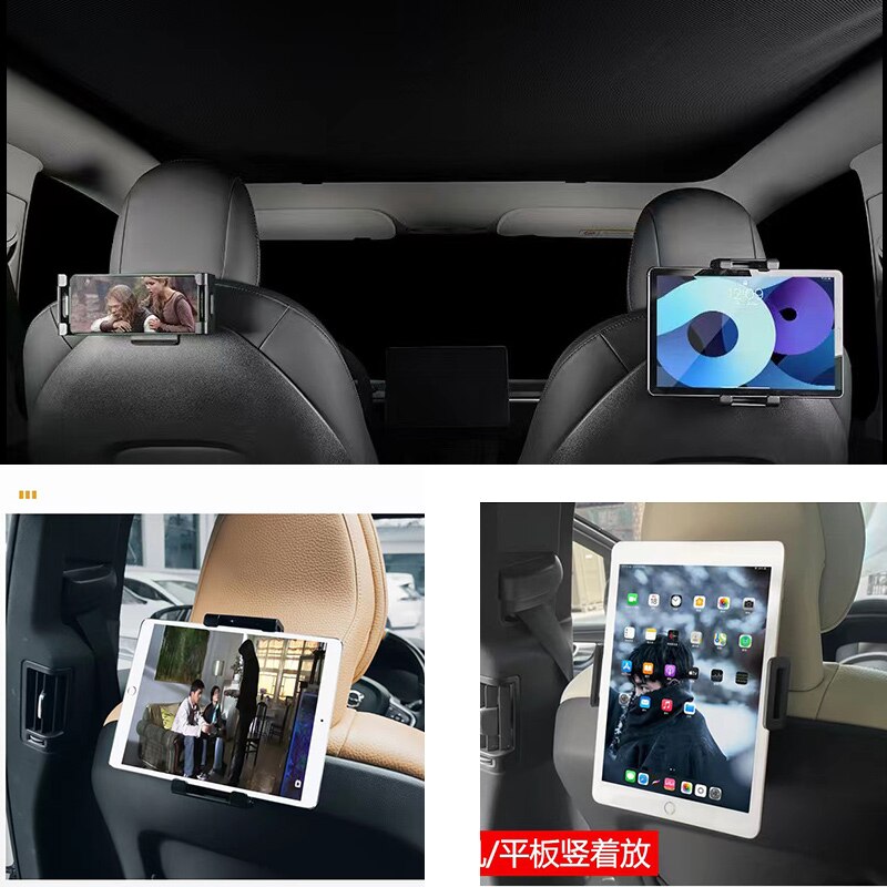 for volvo xc60 xc90 s90 s60 v60 v90 rear seat phablet holder headrest ipad clip supplies accessories