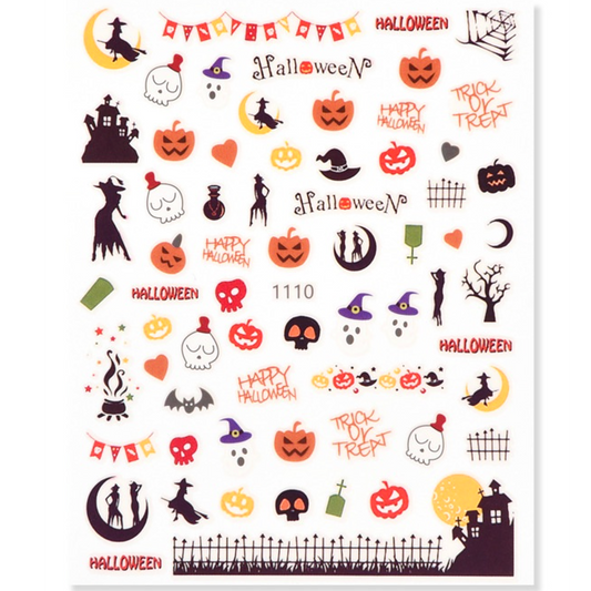 Nail Sticker - Halloween - 1110