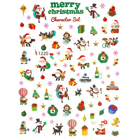 Nail Sticker - Christmas - 1220