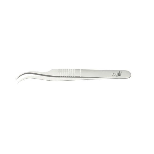 MBI-412 Ultra Sharp Pointed Curved Tweezer 4.5''