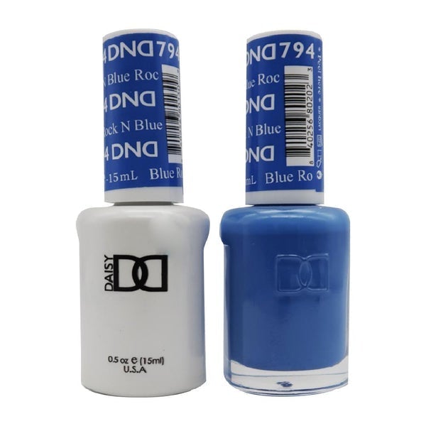 DND DUO GEL MATCHING COLOR - 794 ROCK N BLUE