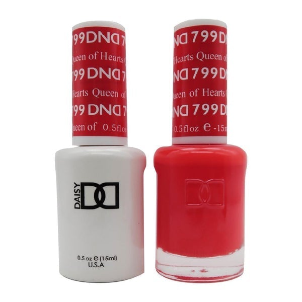 DND DUO GEL MATCHING COLOR - 799 QUEEN OF HEARTS