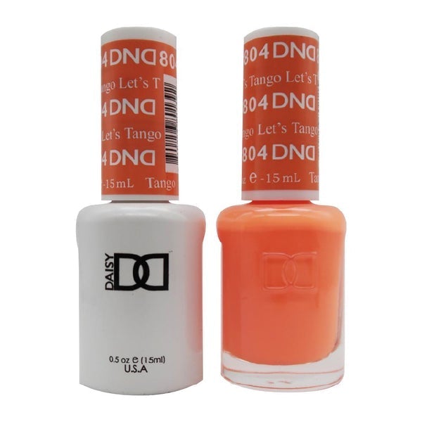 DND DUO GEL MATCHING COLOR - 804 LET'S TANGO