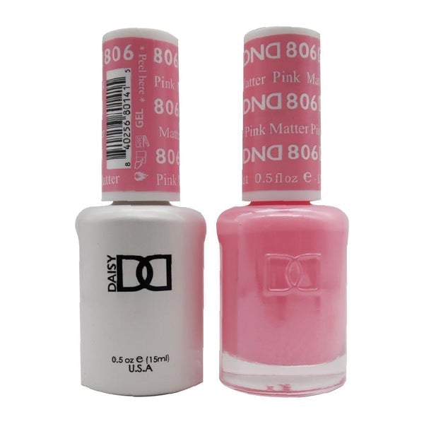 DND DUO GEL MATCHING COLOR - 806 PINK MATTER