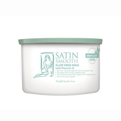 Satin Smooth - Soft Wax #Aloe Vera Vitamin E Thin Film (14oz)