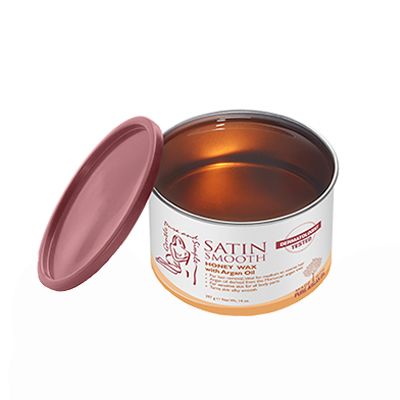 Satin Smooth - Soft Wax #Honey with Argan Oil (14oz) [SSW814144]