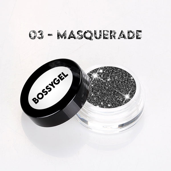 BOSSYGEL - Disco Reflective Dust Glitter Powder (2g) - 03 MASQUERADE