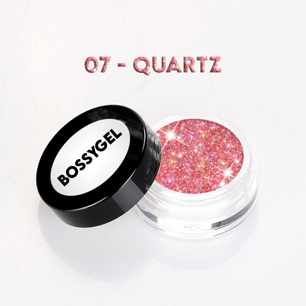 BOSSYGEL - Disco Reflective Dust Glitter Powder (2g) - 07 QUARTZ