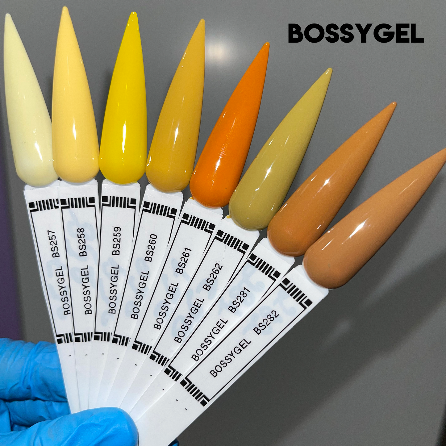 BOSSYGEL MELLOW collection (Set of 8 pcs)