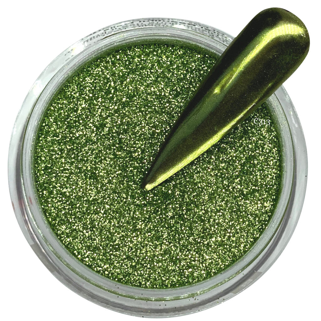 NOTPOLISH Chrome 5-in-1 Powder 2 oz. - C313 - Mint Icing