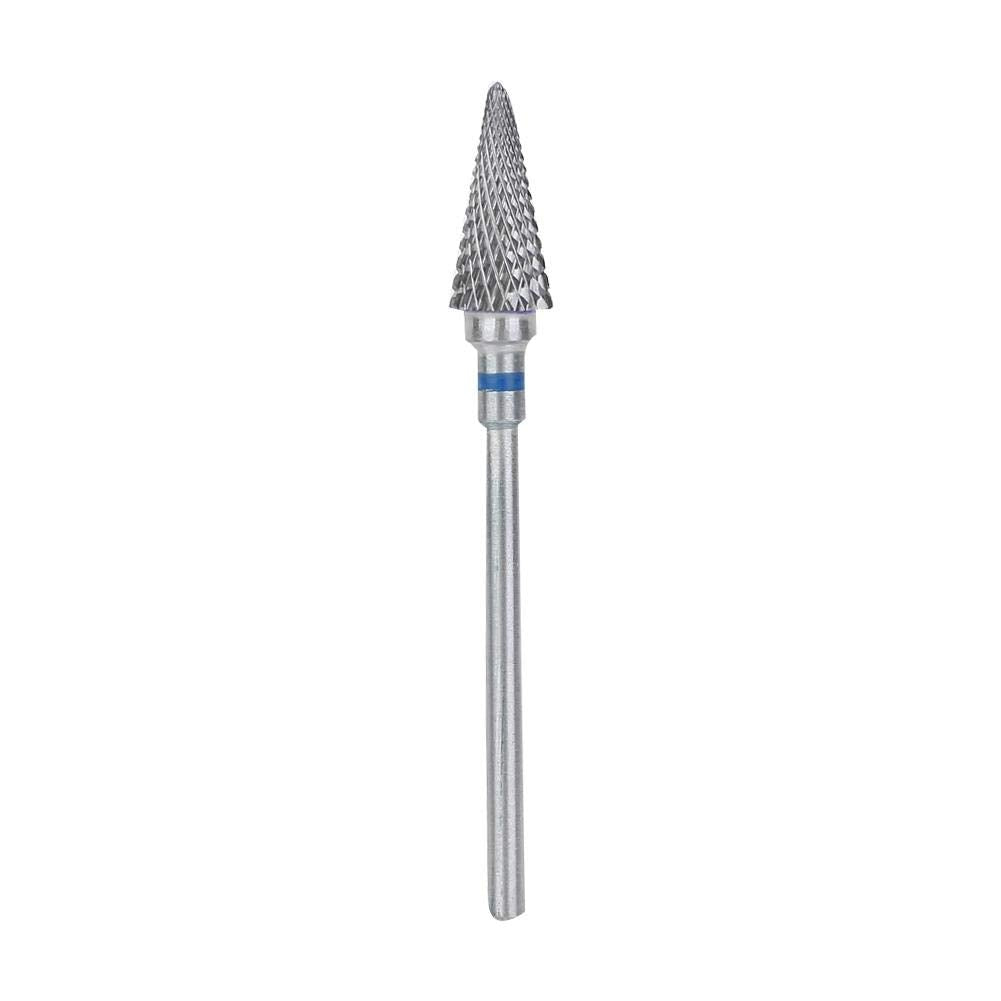 Carbide Bit - Cuticle & Underneath Silver Conical Shape (3/32") [#C5010344]