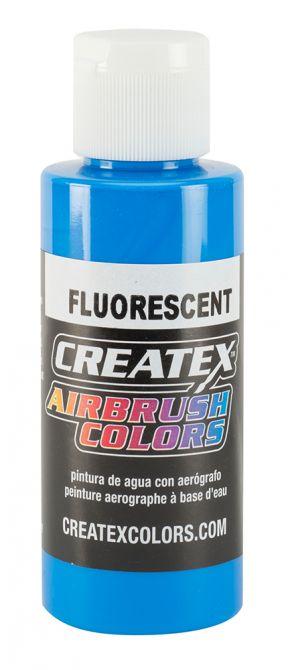 IWATA -  CREATEX AIRBRUSH COLOR - Fluorescent Blue (2oz)