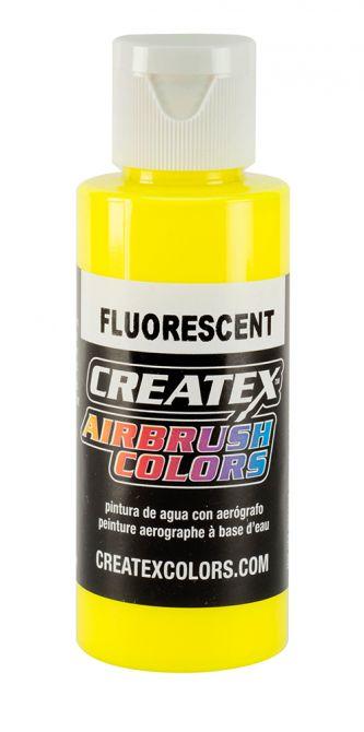 IWATA -  CREATEX AIRBRUSH COLOR - Fluorescent Yellow (2oz)