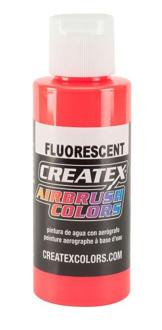 IWATA -  CREATEX AIRBRUSH COLOR - Fluorescent Red (2oz)