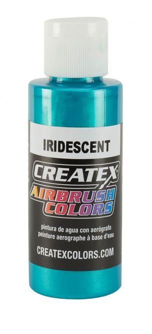 IWATA -  CREATEX AIRBRUSH COLOR - Iridescent Turquoise (2oz)