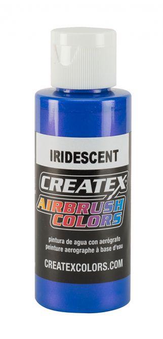 IWATA -  CREATEX AIRBRUSH COLOR - Iridescent Electric Blue (2oz)