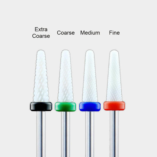 White Ceramic Carbide Drill Bit - 4.00mm Cone Bit (1pc)