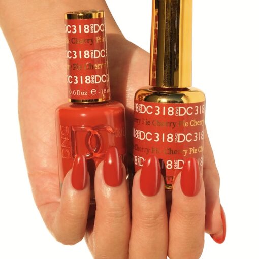 DND - DC Duo Gel Set - 318 Cherry Pie