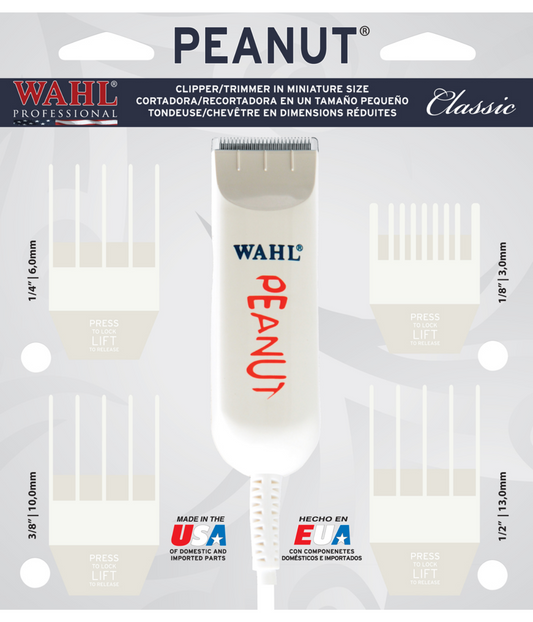 Wahl Classic Peanut Classic Clipper/Trimmer WA56344, White