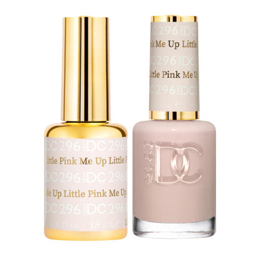 DND - DC Duo Gel Set - 296 Little Pink Me Up