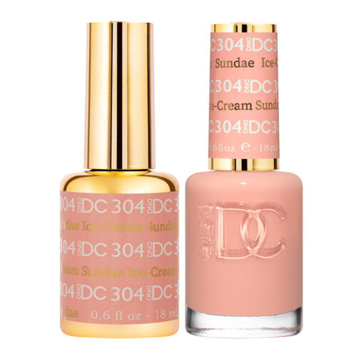 DND - DC Duo Gel Set - 304 Ice-Cream Sundae