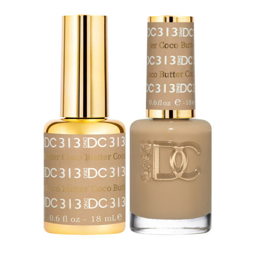 DND - DC Duo Gel Set - 313 Coco Butter