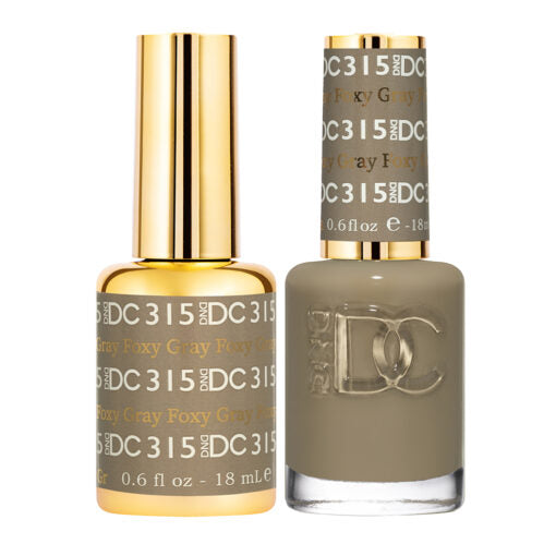 DND - DC Duo Gel Set - 315 Foxy Gray