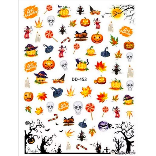 Nail Sticker - Halloween - DD453