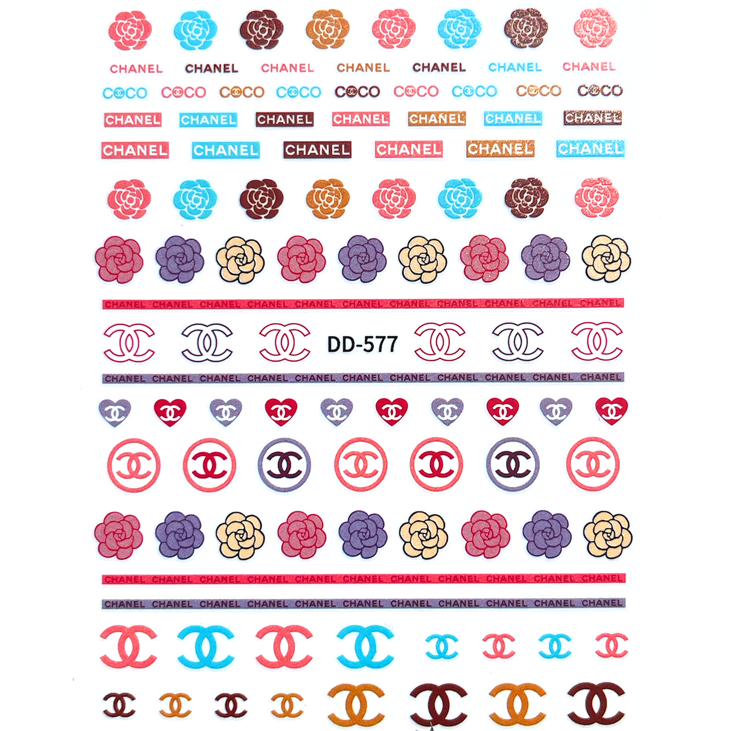 Nail Sticker - DD577