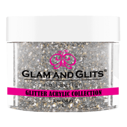 Glam And Glits - Glitter Acrylic (2oz) - 21 CHROME SILVER