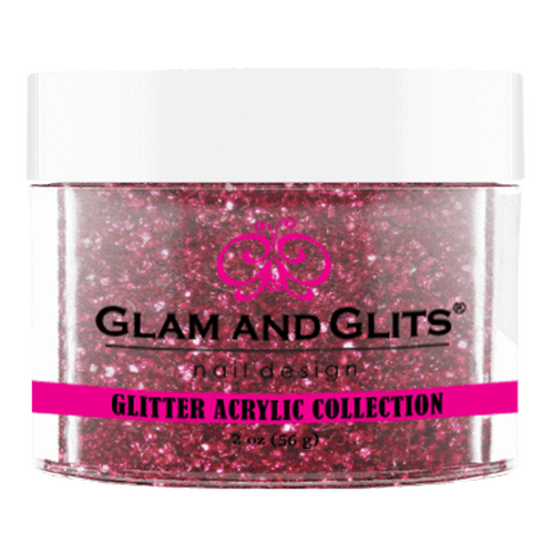 Glam And Glits - Glitter Acrylic (2oz) - 22 BURGUNDY RED